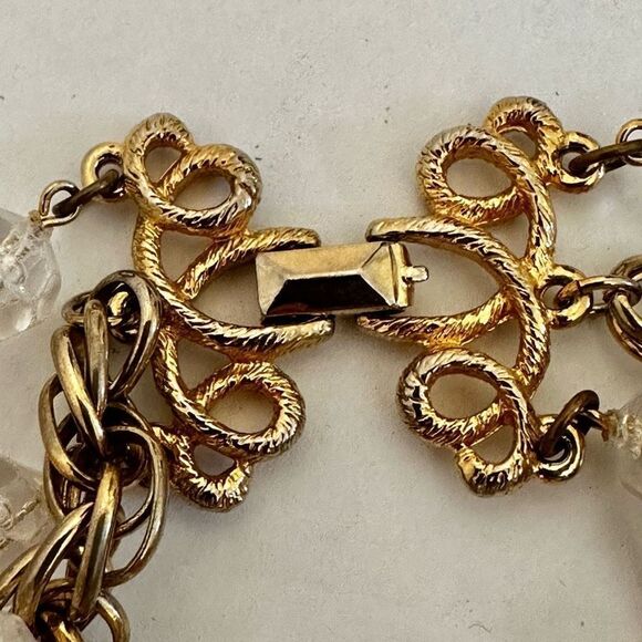 Sarah Coventry vintage multi strand “golden ice” bracelet - Picture 4 of 8